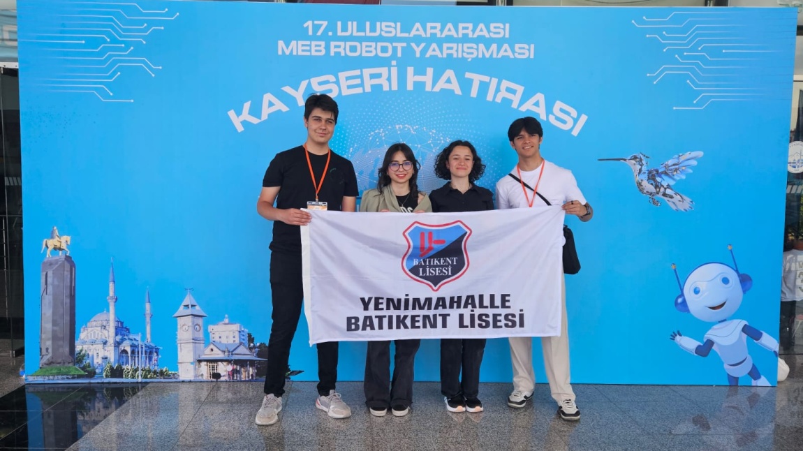 17. ULUSLARARASI MEB ROBOT YARIŞMASINDA YERİMİZİ ALDIK.
